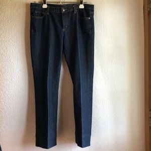 Michael Kors Dark Wash Straight Leg Jeans